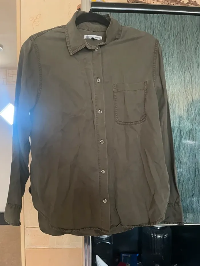 Chemise kaki