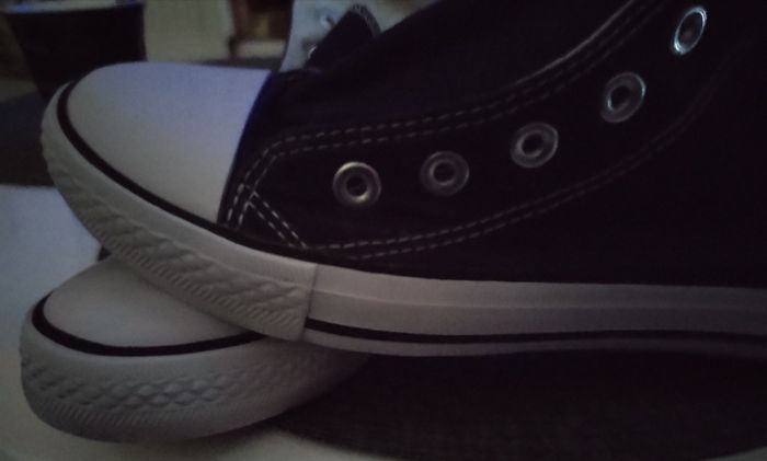 Baskets montantes bleu marine neuves - photo numéro 10