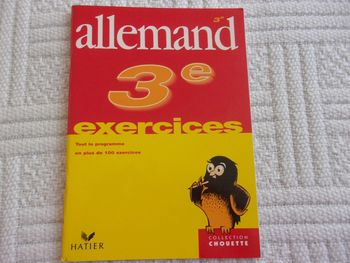 Allemand 3ème exercices - collection chouette