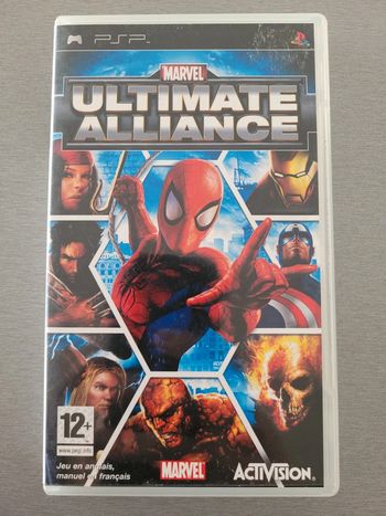 Jeux vidéo PSP Marvel ultimate alliance
