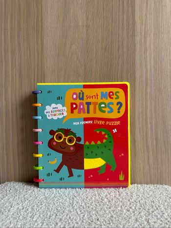 Livre où sont mes pattes ?
