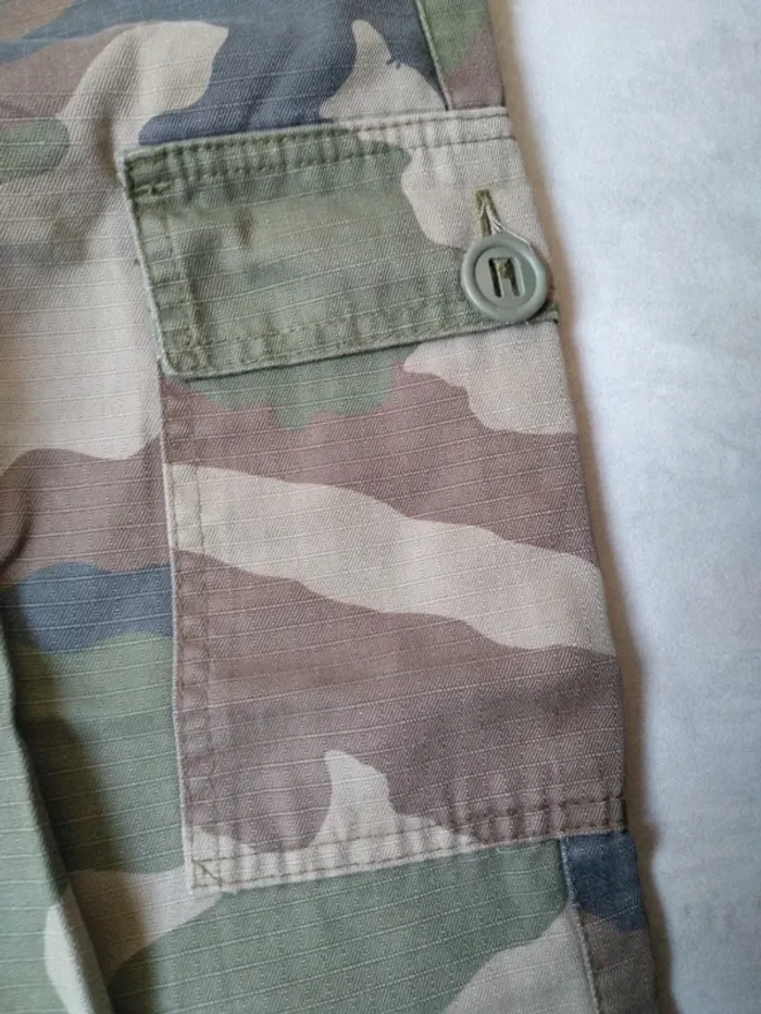 Treillis militaire vert kaki - photo numéro 2