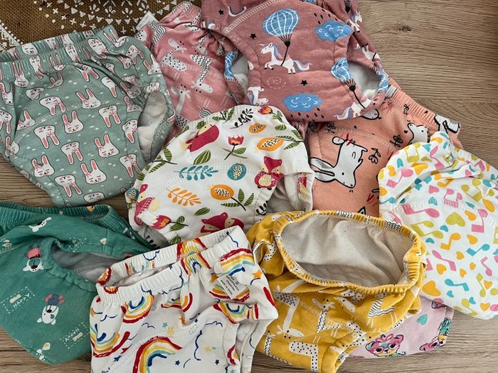 Lot 10 culottes épaisses 2/3 ans - photo numéro 2