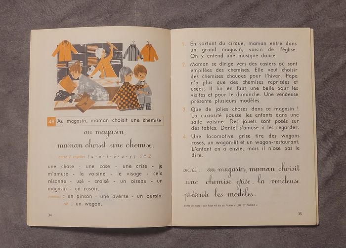 DANIEL ET VALERIE, METHODE MIXTE DE LECTURE, 2e LIVRET Vincent R. Houblain L. 1978 - photo numéro 4