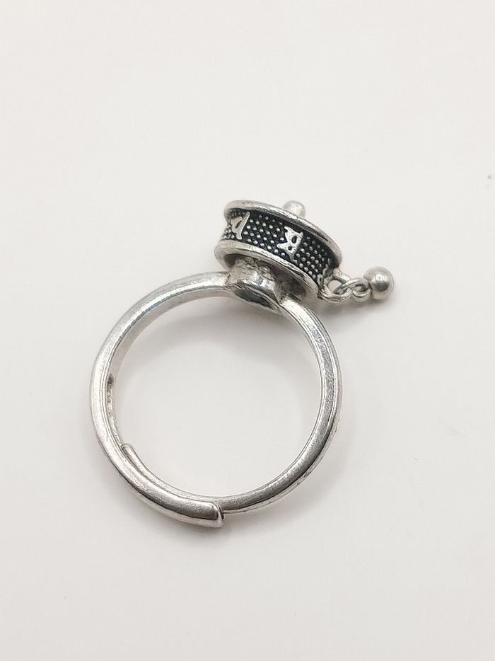 Anello argento 925 segni zodiacali con ciondolo regolabile - photo numéro 4