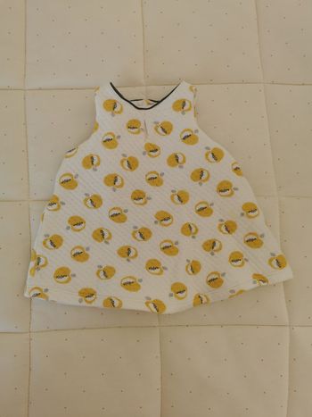 Robe sans manches epaisse