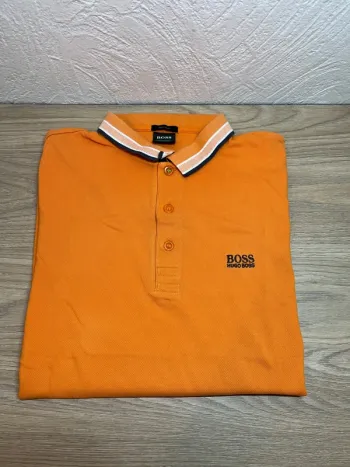 Polo Hugo boss - couleur orange - taille S