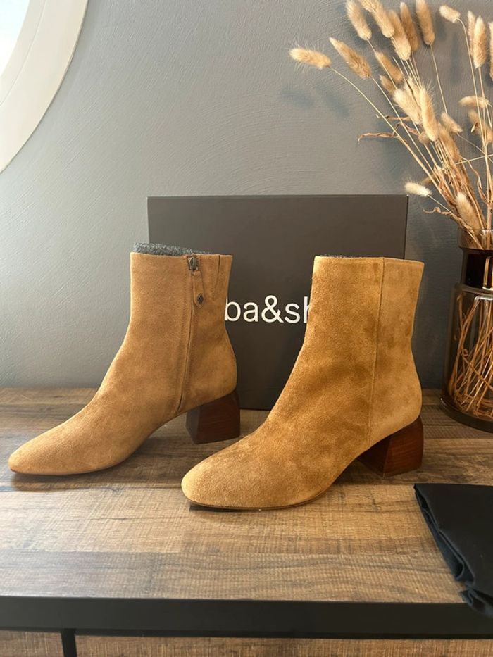 Bottines Ba&sh Bronze 38 Neuves