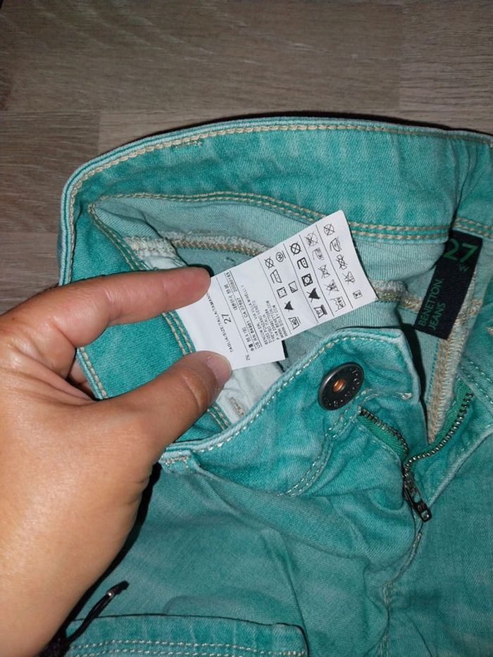 Jean femme skinny benetton 37 - photo numéro 3
