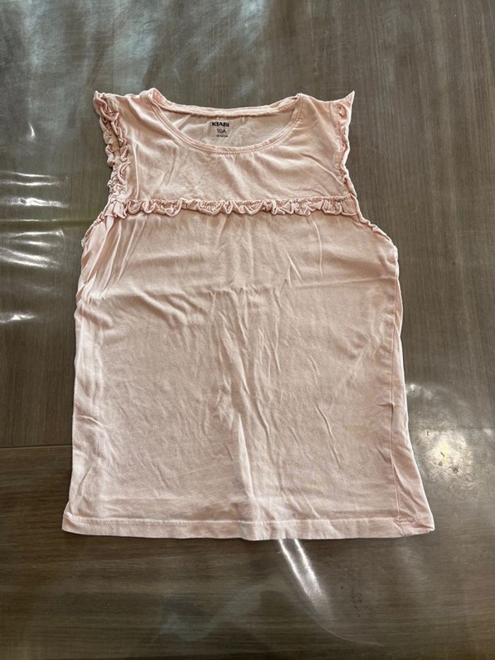 Débardeur rose 10 ans