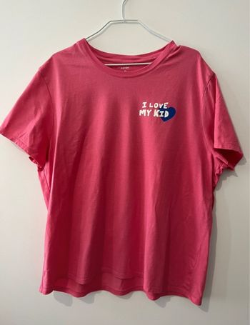 Tee shirt rose fushia 