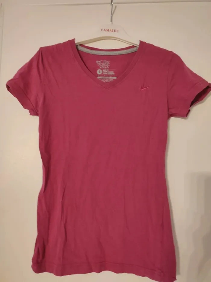 Tee shirt Nike rose - photo numéro 2