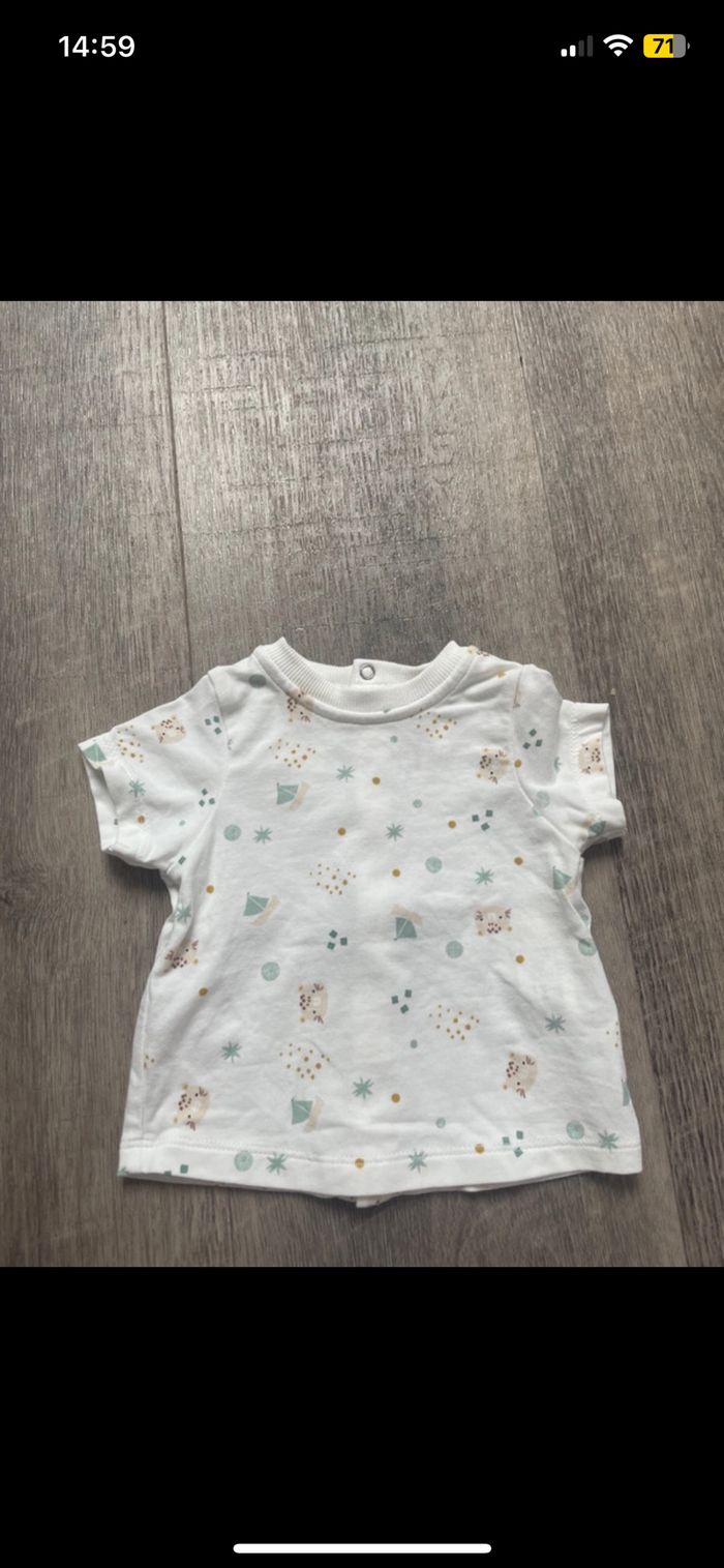 Ensemble  salopette / t shirt - photo numéro 3