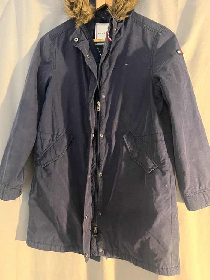 Veste longue parka tommy hilfiger - photo numéro 5