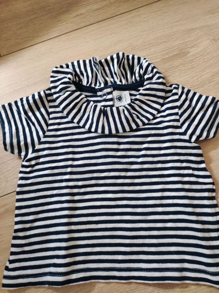 Tee-shirt petit bateau 6 mois