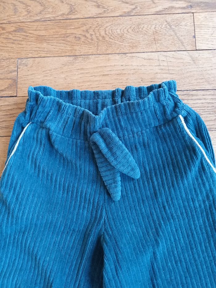 Pantalon fille velours cottelé 24 mois TAO - photo numéro 2