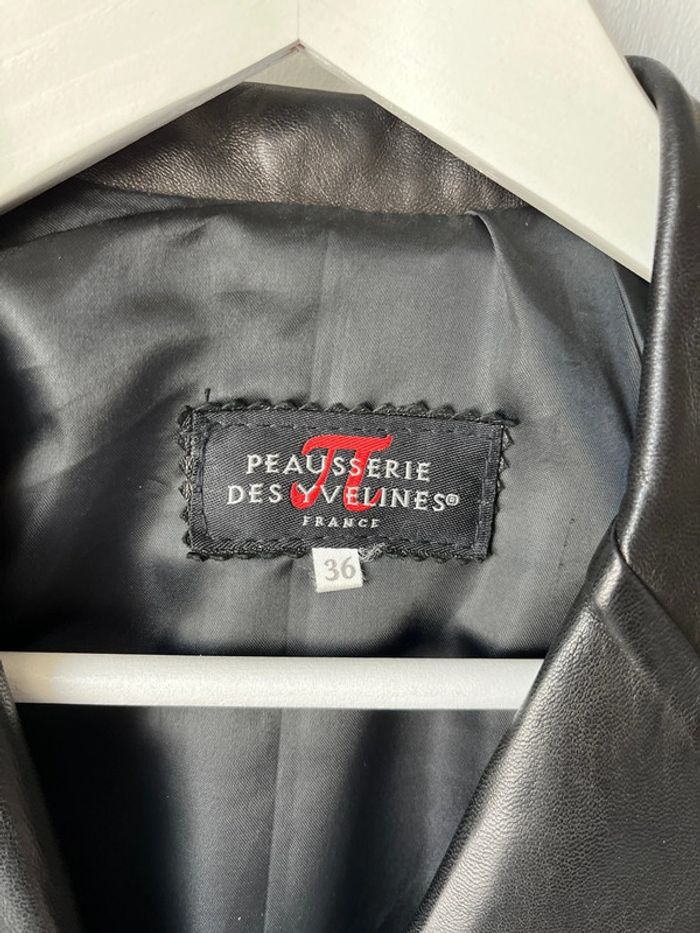 Veste/manteau en cuir peausserie des Yvelines 36 - photo numéro 5