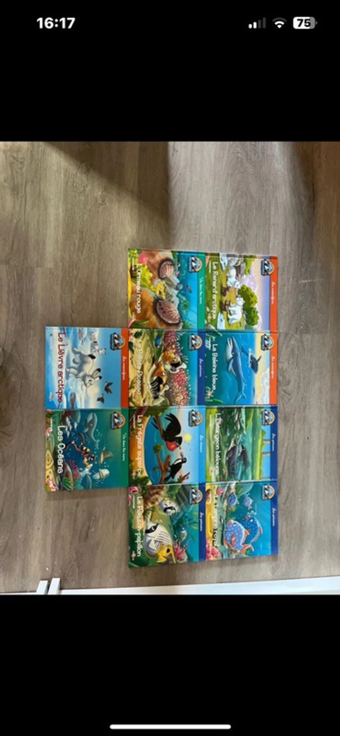 Livre pour enfants les animaux marins et polaires altaya à l unité - photo numéro 7