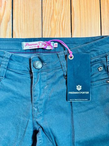 Pantalon elastanne skinny gris taille 28