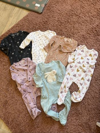 Lots de pyjamas hiver bébé fille