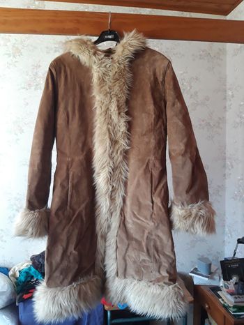 Manteau croûte cuir Xxl Oakwood 