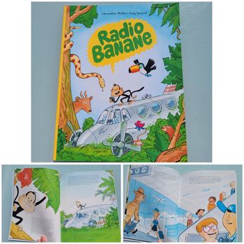 Livre , couverture souple, l'école des loisirs 🐒 Radio Banane 🍌 6-9 ans (48)