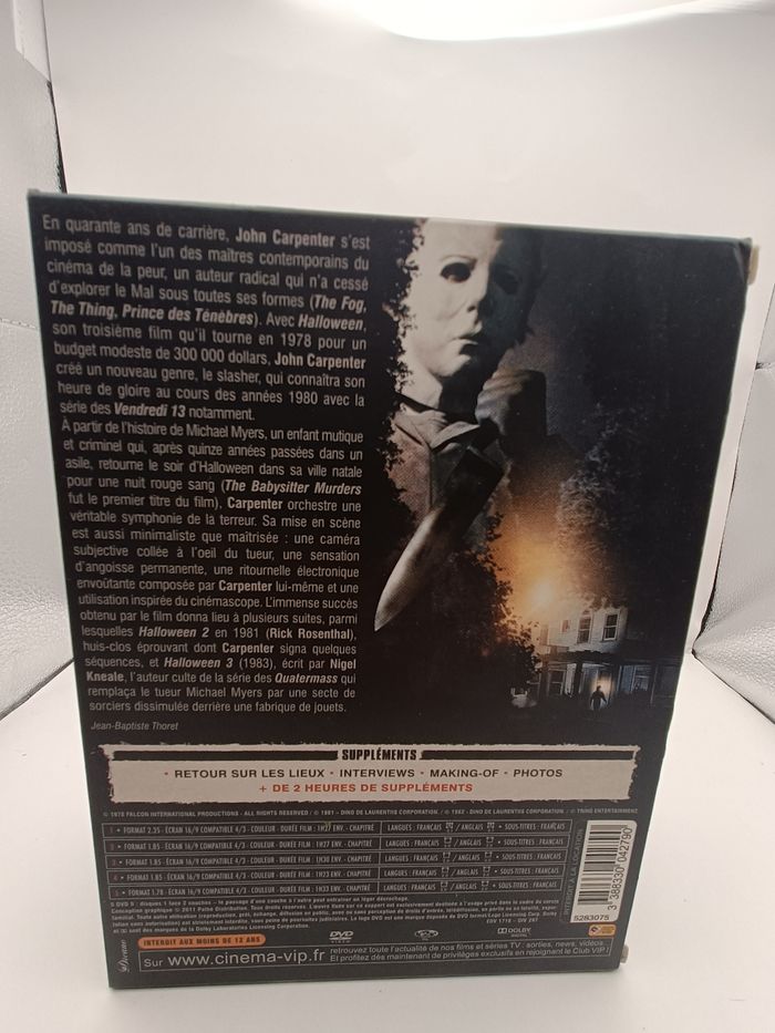 Coffret Halloween Dvd - photo numéro 3