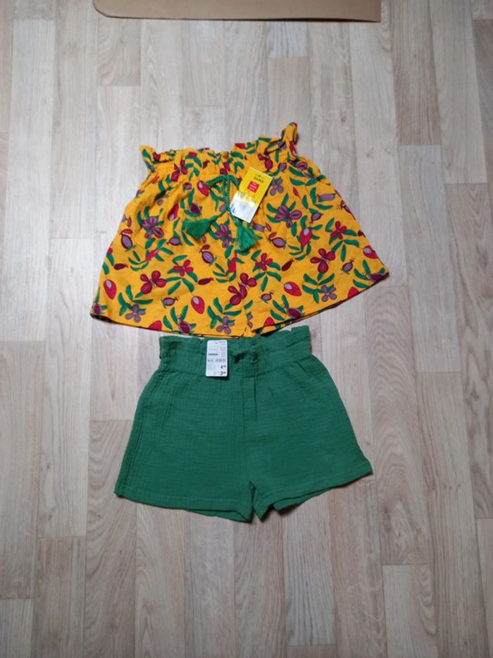 Lot de 2 jupes/shorts