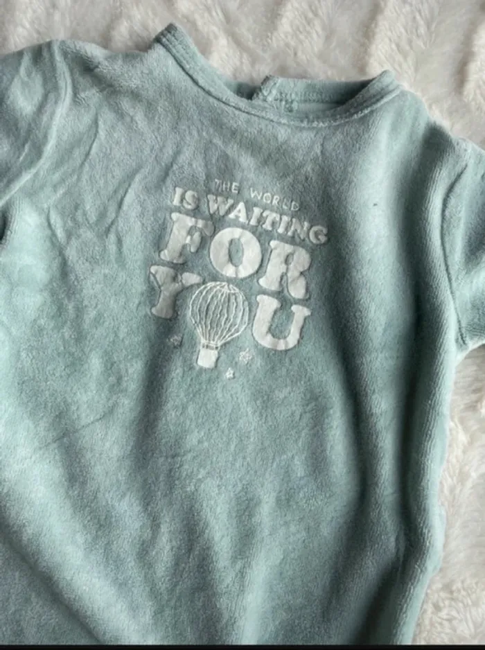 Pyjama velour kiabi - photo numéro 3