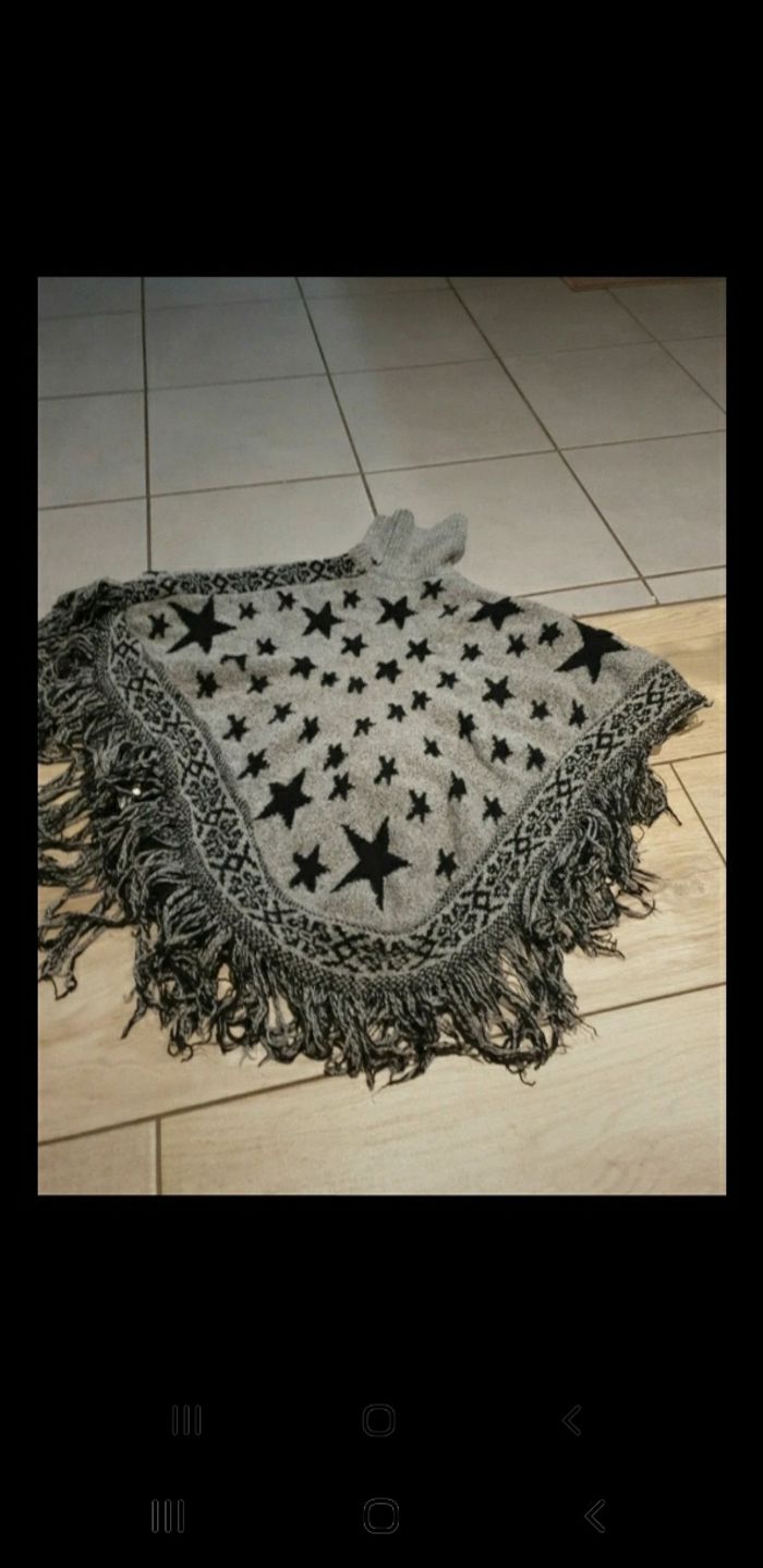 Cape poncho fille 10 ans - photo numéro 2