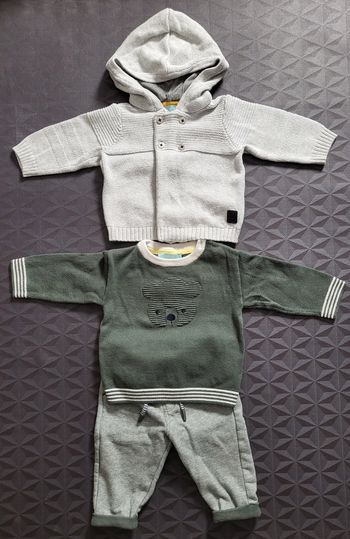 Ensemble 6 mois pantalon pull sweat à capuche