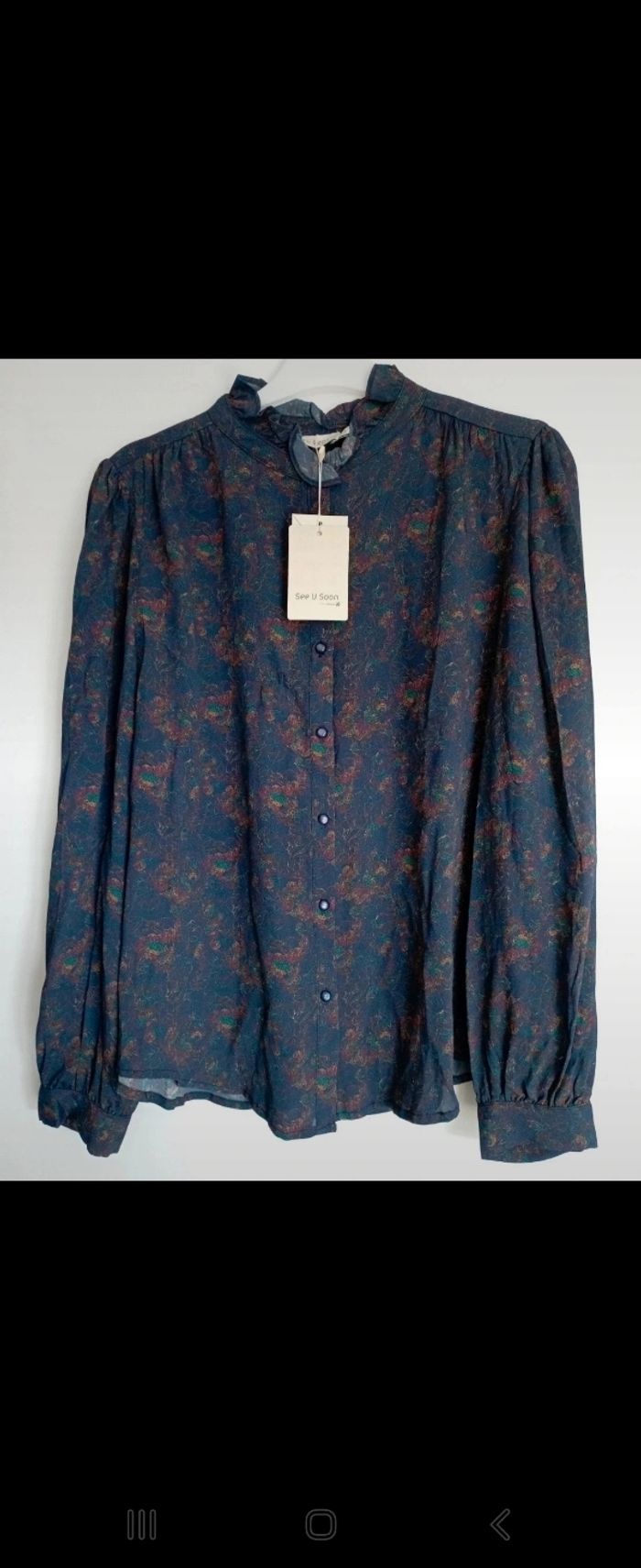Blouse see u soon