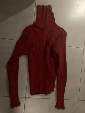 pull col roulé femme