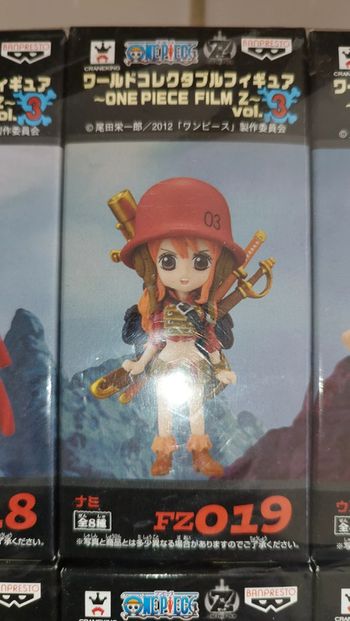 Figurine One Piece WCF World Collectable Figure Nami Film Z vol 3