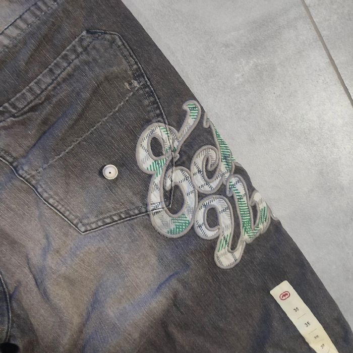 Bermudas large baggy short hip-hop vinatgeb2000 y2k streetwear Ecko taille us36 47 fr - photo numéro 4