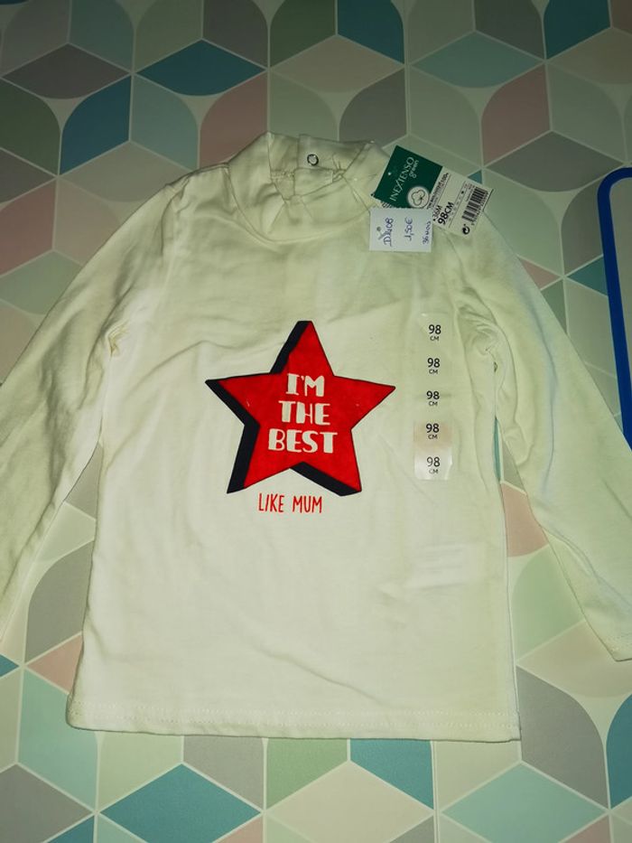 D1408 - sous-pull garçon 36 mois