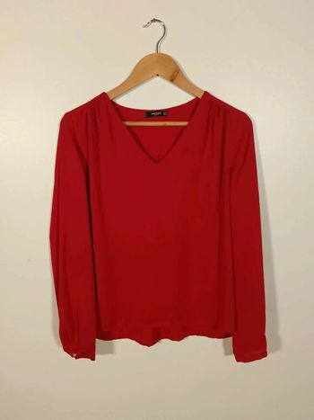 Blouse rouge Mango 36