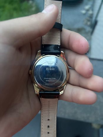 Montre GUESS Dorée - Collection Glitter Logo G