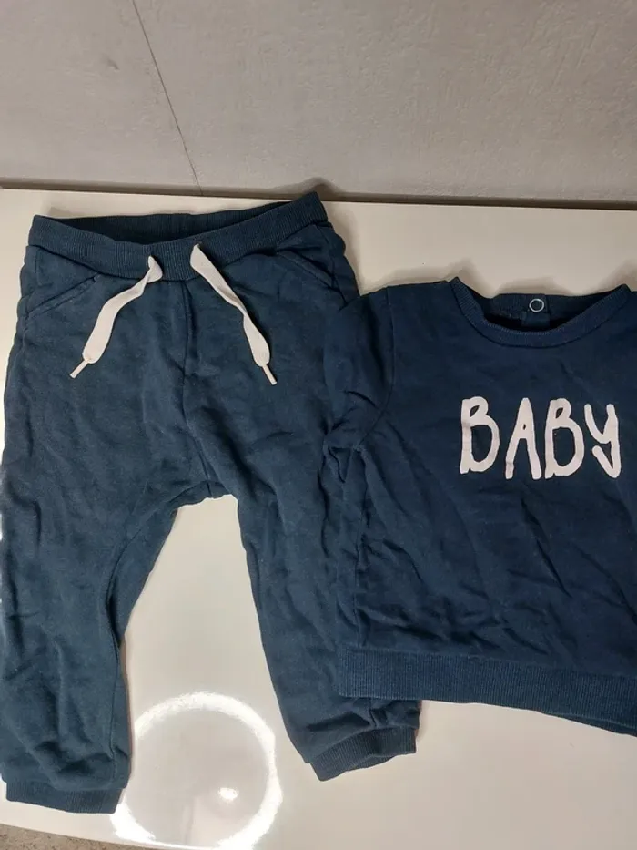 Ensemble jogging bleu "Kiabi" - photo numéro 2