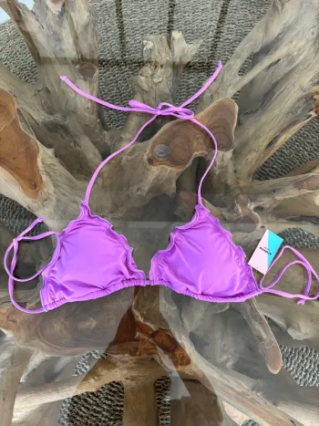 Haut de maillot de bain Ardene violet neuf triangle