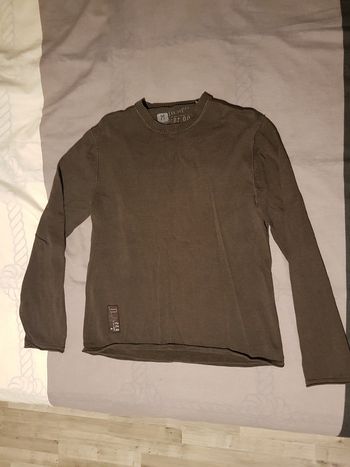Pull esprit kaki marron