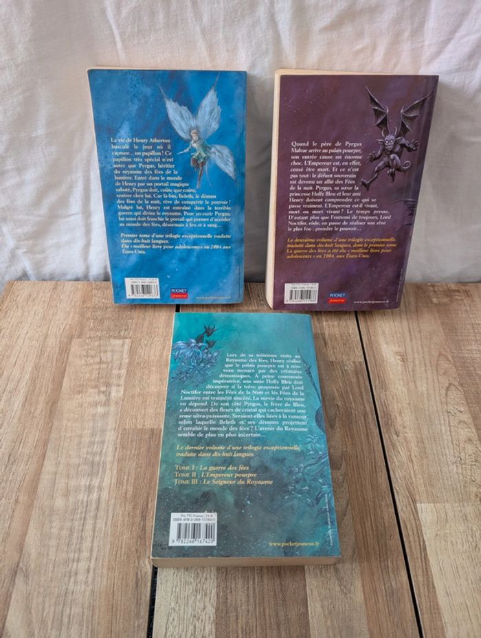 Lot livres : Saga La guerre des fées - photo numéro 2