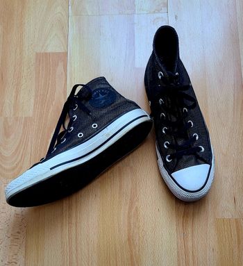 Converse montantes noires taille 38