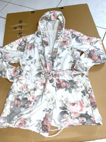 Belle veste vintage motif fleur taille 36/38 bon état