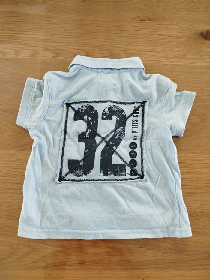 Polo bleu - photo numéro 4