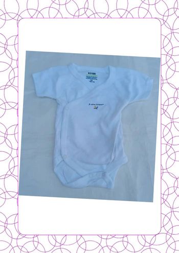 Body 1 mois Kiabi