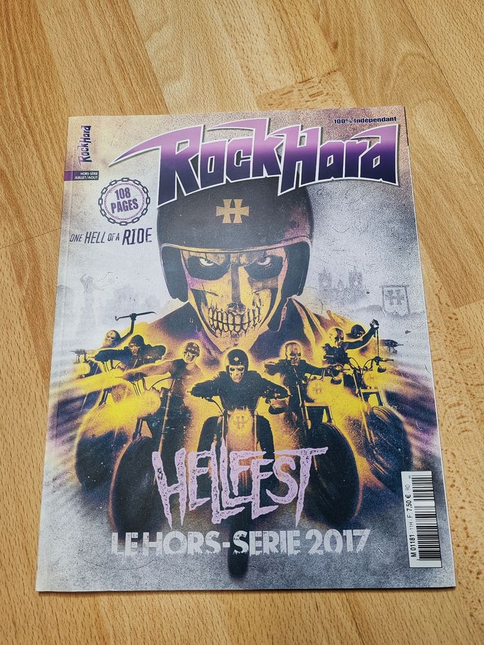 Magazine RockHard hors série juillet / août 2017 special Hellfest