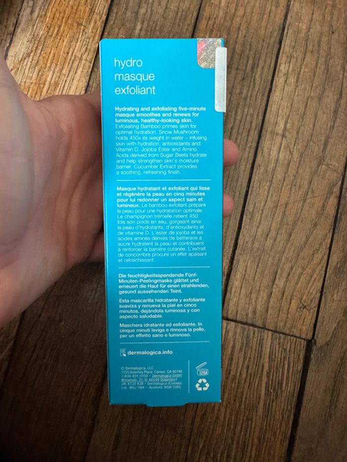 dermalogica hydro masque exfoliant Neuf Non négociable - photo numéro 3