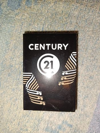 Jeu de cartes century 21