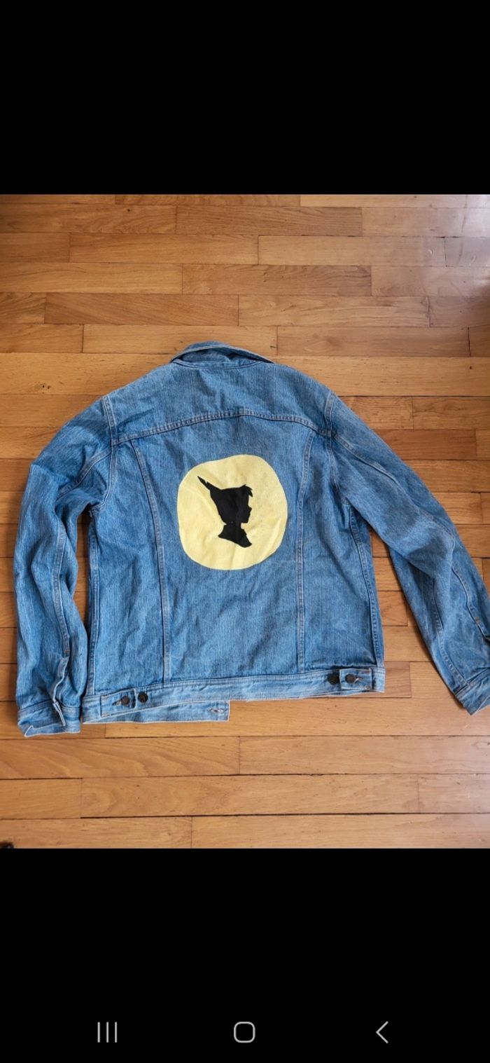 Veste en jean fait main Peter Pan